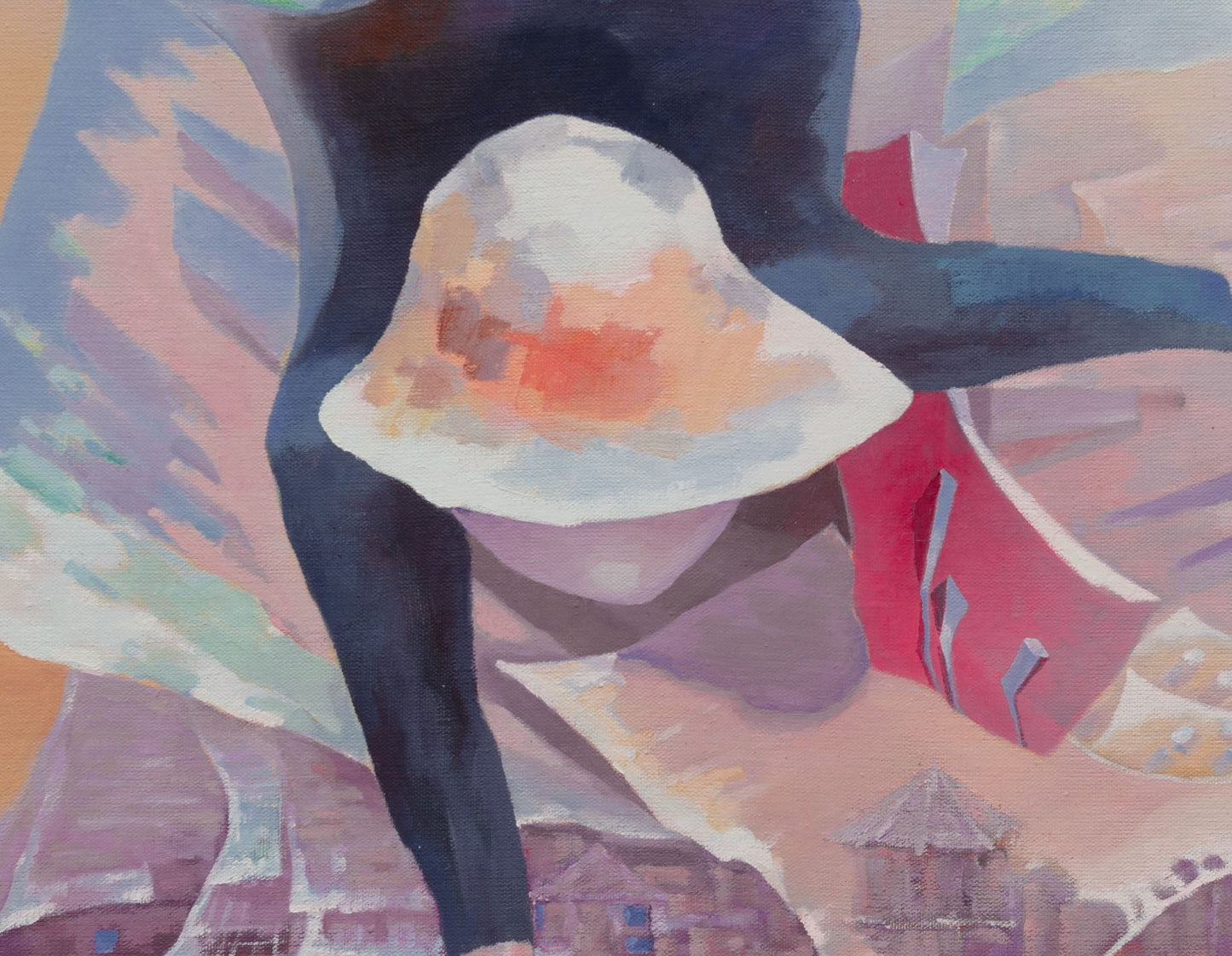 Discover the Meaning behind Xu Bin's 'Dunhuang - Dream of Mingsha Mountain and Crescent Lake I': A Journey of Reflection and Connection
