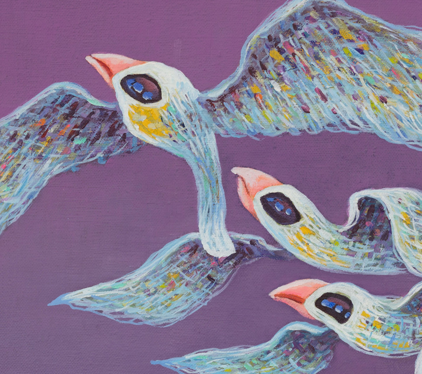 Birds, Sky and Castle III