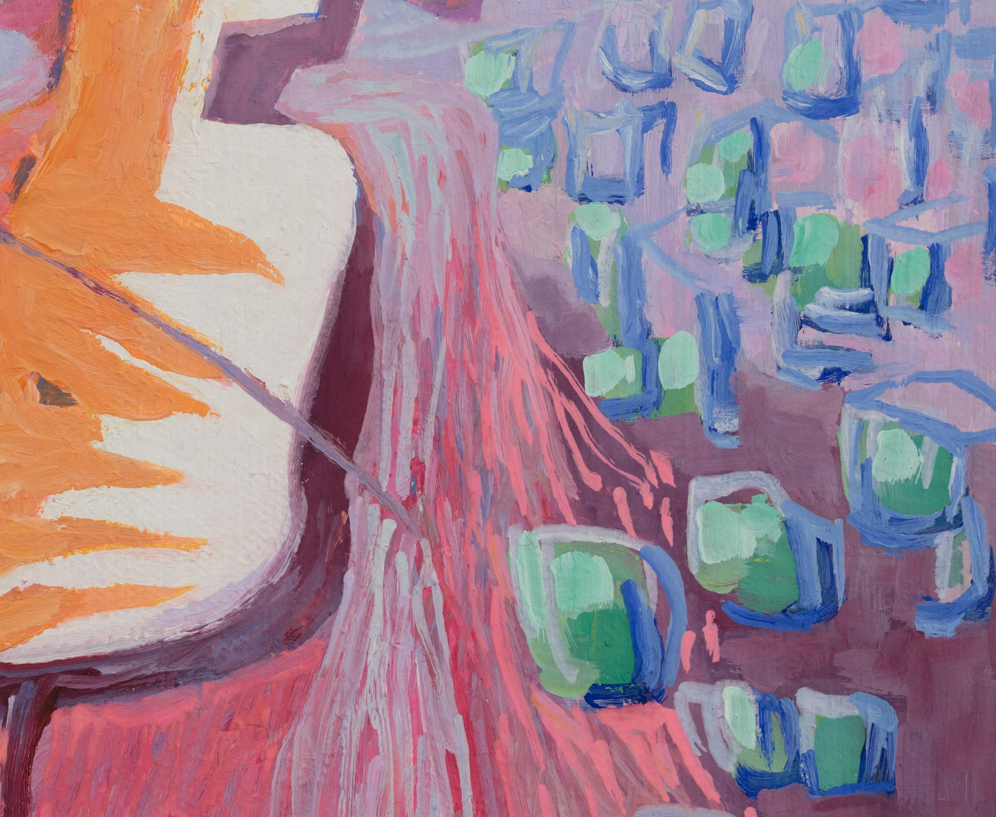 Original Oil Painting "Do Re Mi Fa So 6" By Xu Bin - Contemporary Modern Art