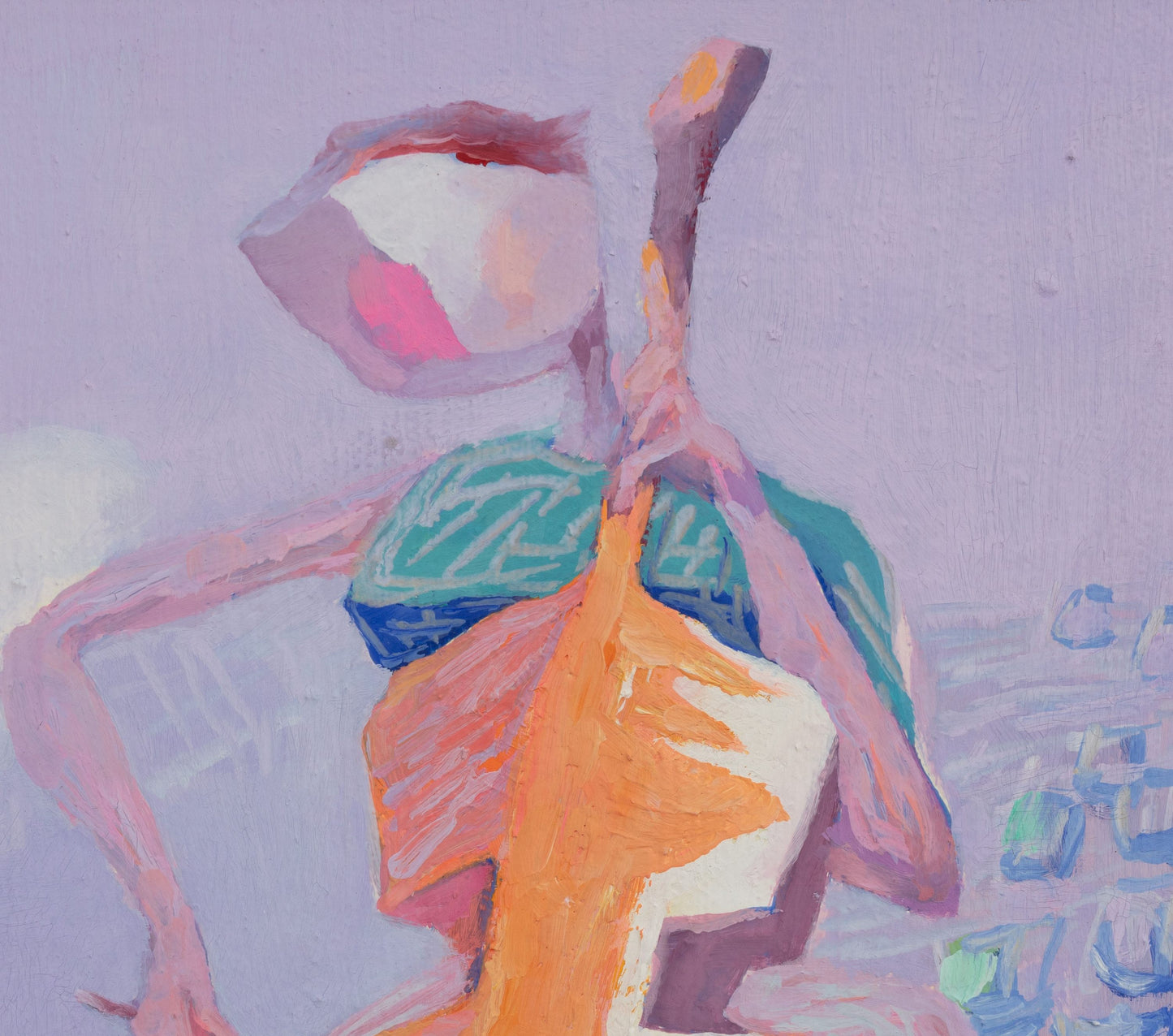 Original Oil Painting "Do Re Mi Fa So 6" By Xu Bin - Contemporary Modern Art